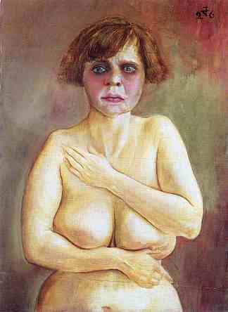 半裸 Half-Nude (1926)，奥托·迪克斯