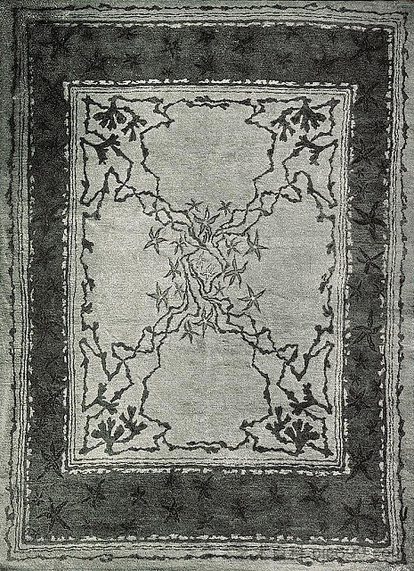 地毯设计 Carpet design (1898)，奥托·艾克曼