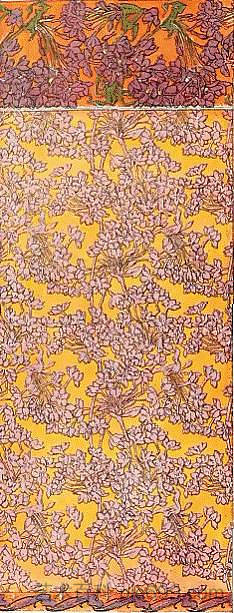 壁纸设计 Wallpaper design (1899)，奥托·艾克曼