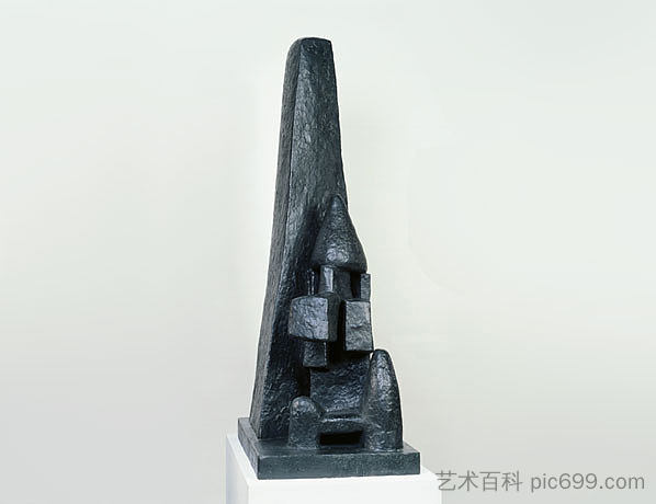 建筑雕塑 Sculpture Architecturale (1935)，奥托·弗伦德里希