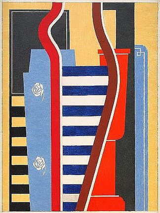 几何构图 Composition géométrique (1925)，奥托·古斯塔夫·考尔斯特