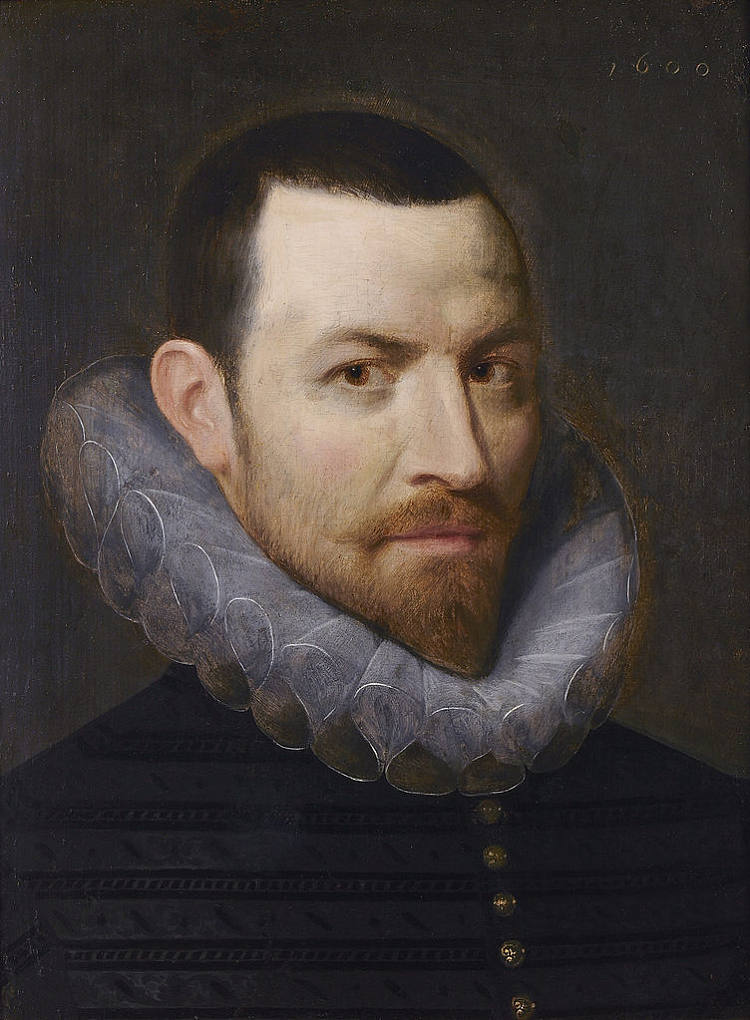 尼古拉斯·洛克克斯的肖像 Portrait of Nicolaas Rockox (1600)，奥托·凡·维恩