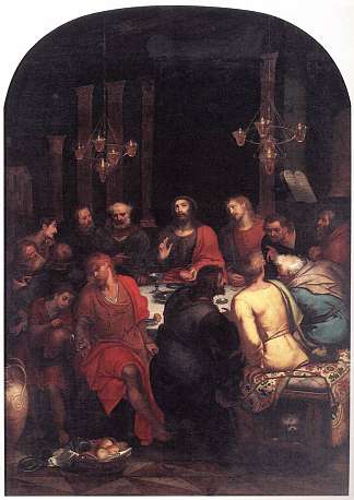 最后的晚餐 The Last Supper (1592)，奥托·凡·维恩