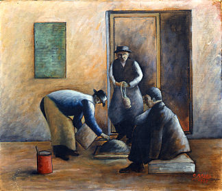 瓦工（工人） I muratori (Operai) (1933)，奥托尼罗西