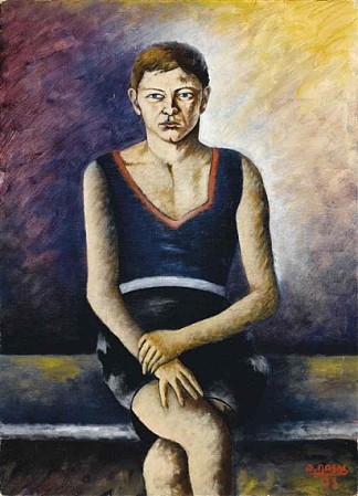 一个男孩的肖像（唐尼尼的肖像） Ritratto di ragazzo (Ritratto di Donnini) (1933)，奥托尼罗西