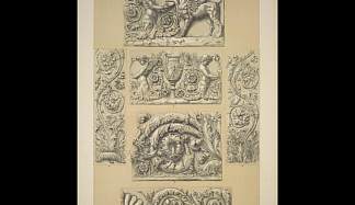 罗马1号。水晶宫铸件的罗马装饰品 Roman no. 1. Roman ornaments from casts in the Crystal Palace，欧文·琼斯