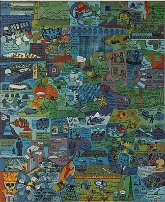 第1栏（神奇面包） Column no. 1 (Wonder Bread) (1972)，奥维因德法尔斯特罗姆