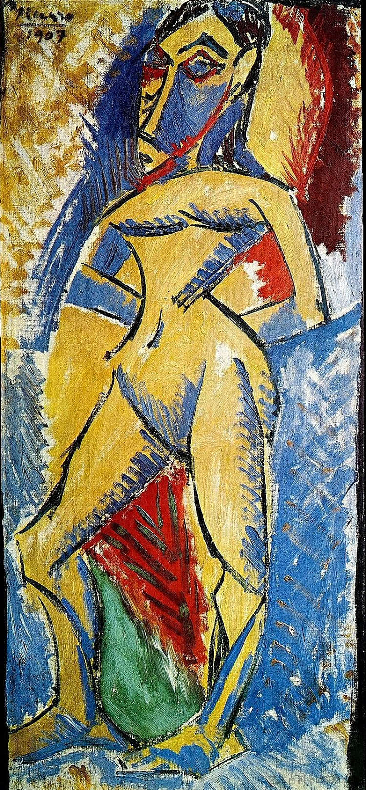 Femme nue (1907),巴勃罗·毕加索