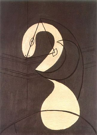一个女人的头 Head of a woman (1930; France                     )，巴勃罗·毕加索