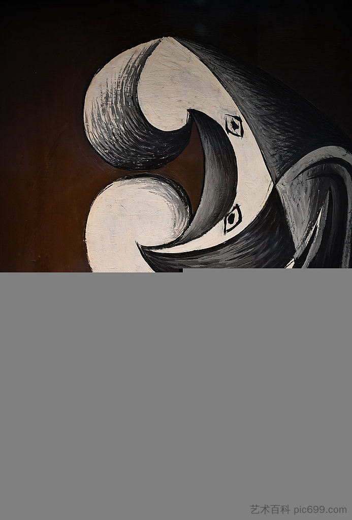 抽象（头部） Abstraction (Head) (1930)，巴勃罗·毕加索