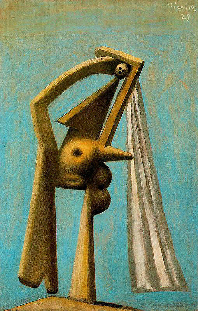 沐浴者 Bather (1929),巴勃罗·毕加索