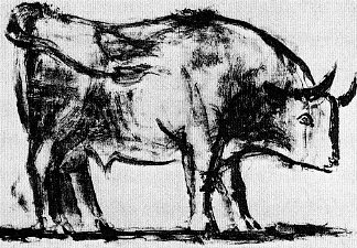 公牛(第一盘) Bull (plate I) (1945)，巴勃罗·毕加索