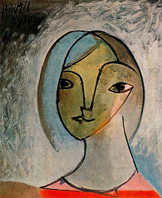 女人的半身像 Bust of woman (1936)，巴勃罗·毕加索