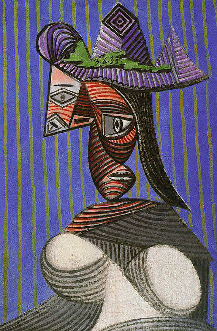 女人的半身像 Bust of woman (1939),巴勃罗·毕加索