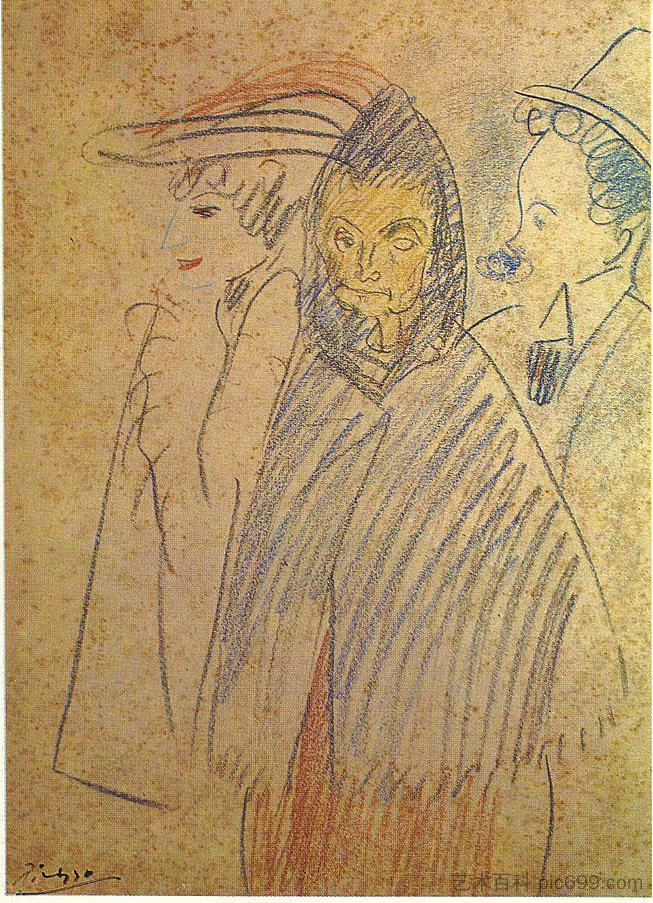 天青石 Celestina (1904),巴勃罗·毕加索