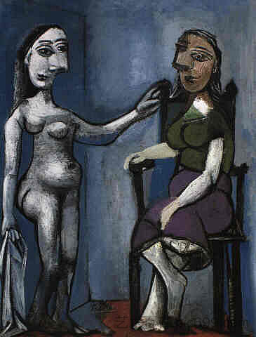 思考人 Contemplating people (1939),巴勃罗·毕加索