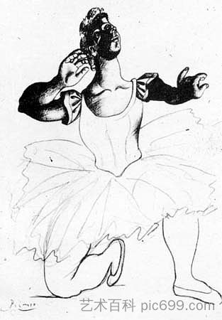 舞蹈家 Dancer (1919),巴勃罗·毕加索