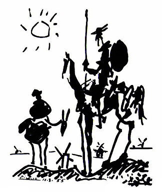 堂吉诃德 Don Quixote (1955)，巴勃罗·毕加索