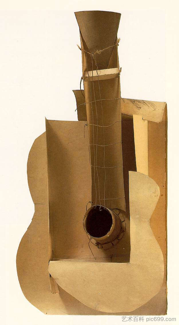 吉他 Guitar (1912),巴勃罗·毕加索
