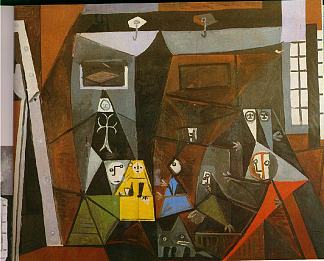 拉斯梅尼纳斯（贝拉斯克斯） Las Meninas (Velazquez) (1957)，巴勃罗·毕加索