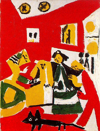 拉斯梅尼纳斯（贝拉斯克斯） Las Meninas (Velazquez) (1957)，巴勃罗·毕加索