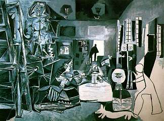 拉斯梅尼纳斯（贝拉斯克斯） Las Meninas (Velazquez) (1957)，巴勃罗·毕加索