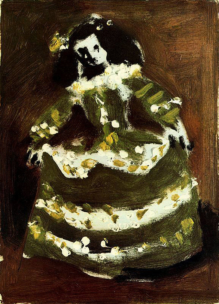 拉斯梅尼纳斯(贝拉斯克斯) Las Meninas (Velazquez) (1957),巴勃罗·毕加索