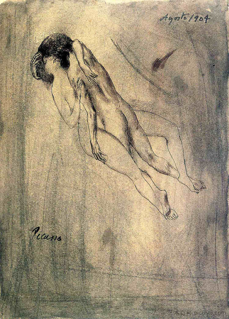 恋人 Lovers (1904),巴勃罗·毕加索