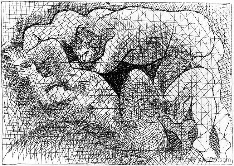 男人和女人 Man and woman (1927),巴勃罗·毕加索