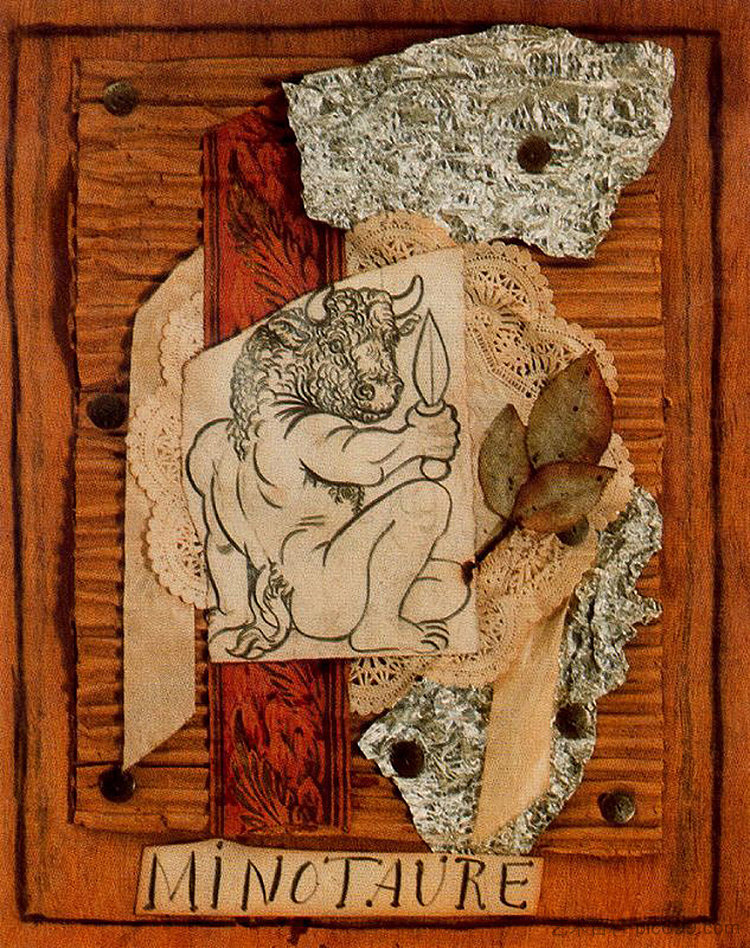 《牛头怪》封面模特 Model for the cover of "Minotaur" (1933),巴勃罗·毕加索
