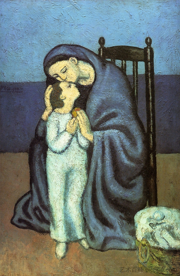 母亲 Motherhood (1901),巴勃罗·毕加索