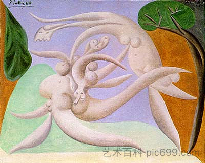 裸体 Nudes (1934)，巴勃罗·毕加索