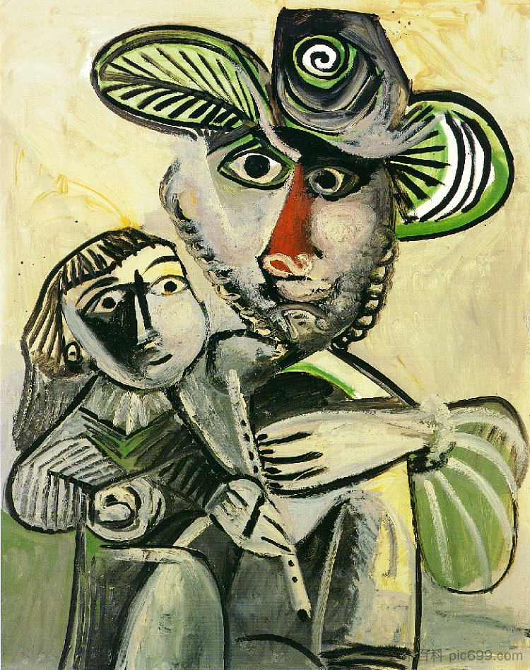 亲子 Paternity (1971),巴勃罗·毕加索