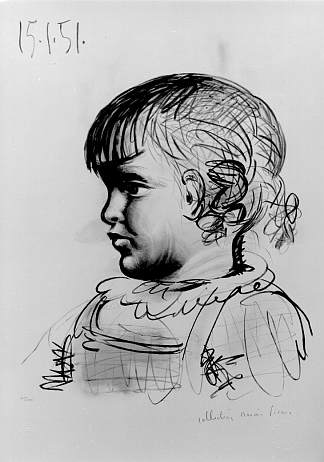 Portrait of child Portrait of child (1951)，巴勃罗·毕加索