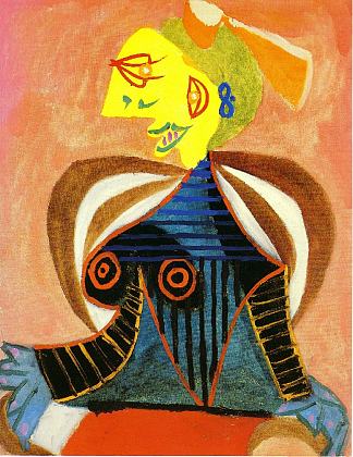 Portrait of Lee Miller 飾演 Arlesienne Portrait of Lee Miller as Arlesienne (1937)，巴勃罗·毕加索