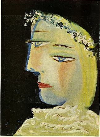 玛丽-特蕾莎的肖像 Portrait of Marie-Therese (1937)，巴勃罗·毕加索