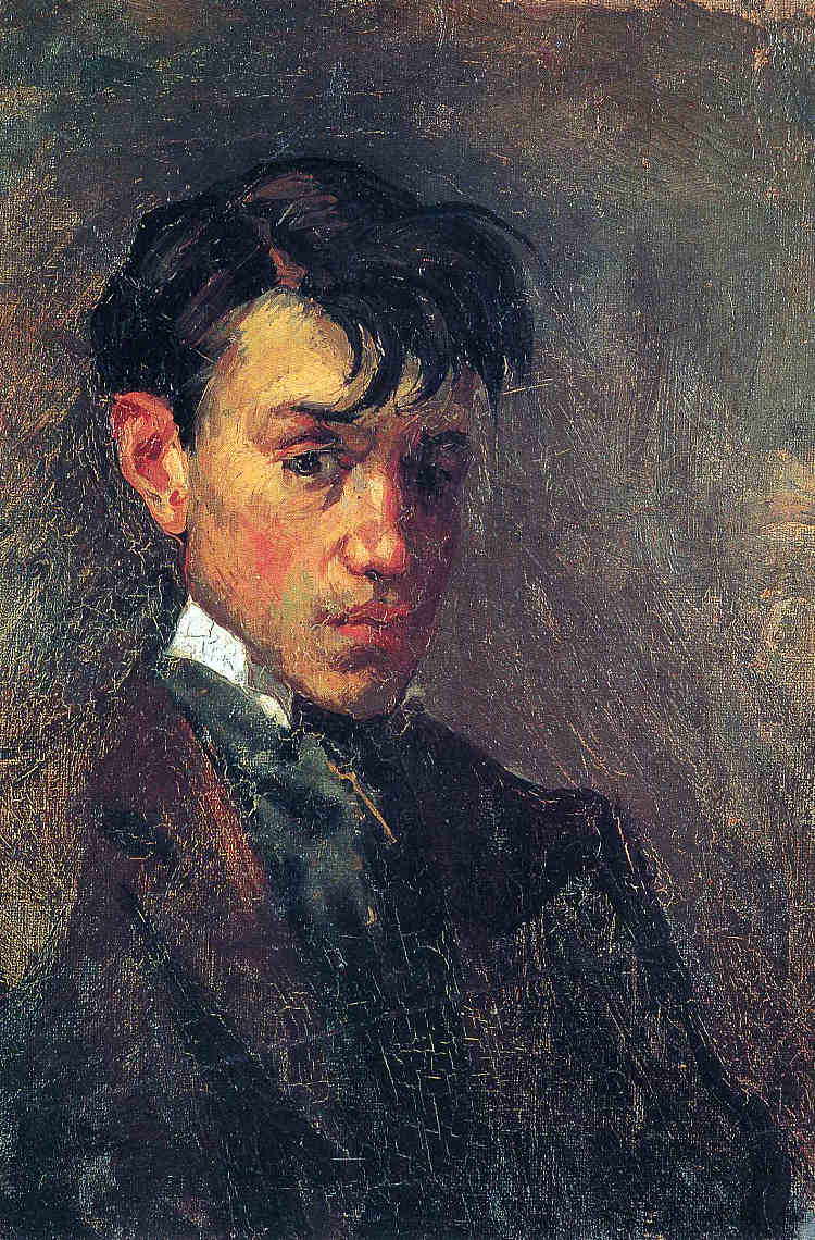 自画像 Self-Portrait (1896),巴勃罗·毕加索