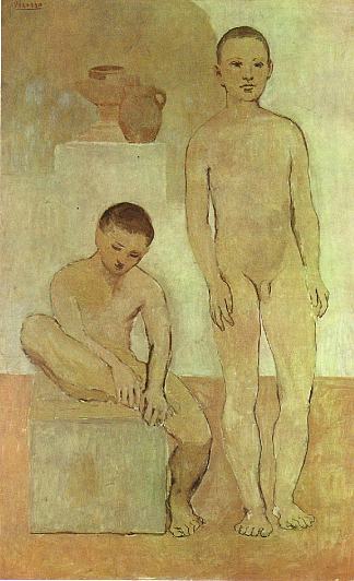 青少年 Teenagers (1906)，巴勃罗·毕加索