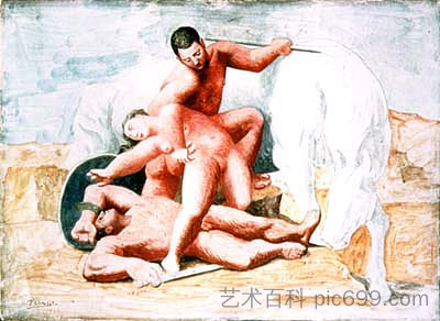 绑架 The Abduction (1920),巴勃罗·毕加索