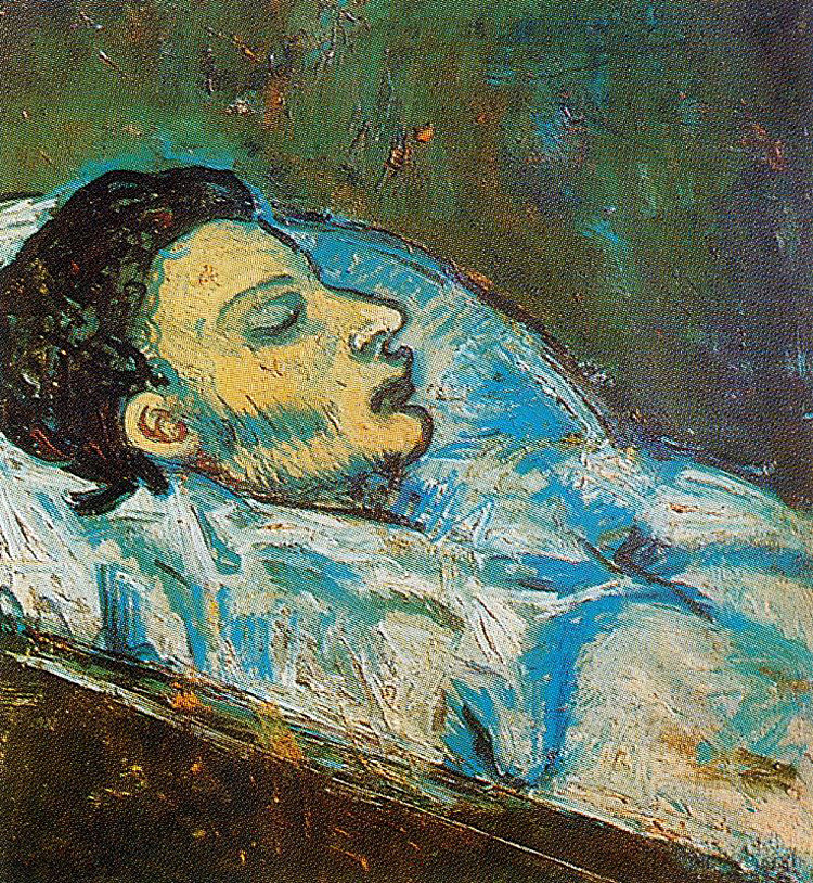 卡萨吉马斯之死 The death of Casagemas (1901),巴勃罗·毕加索