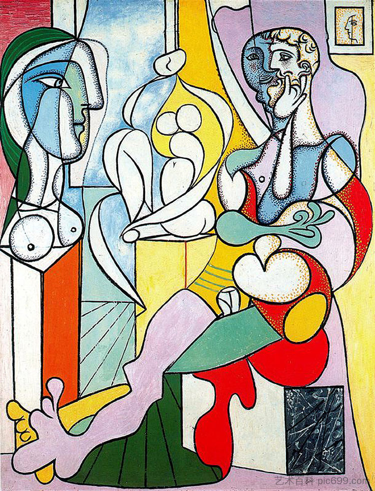 雕塑家 The sculptor (1931),巴勃罗·毕加索