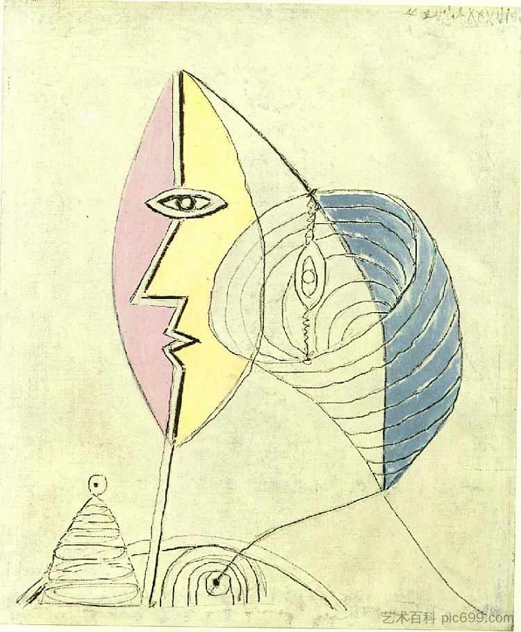 无题 Untitled (1936),巴勃罗·毕加索
