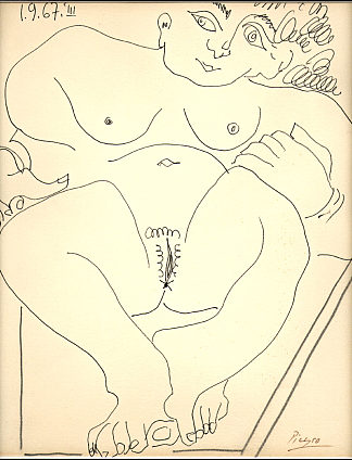 无标题的 Untitled (1967)，巴勃罗·毕加索