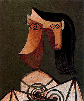 女人的头 Woman’s head (1939)，巴勃罗·毕加索