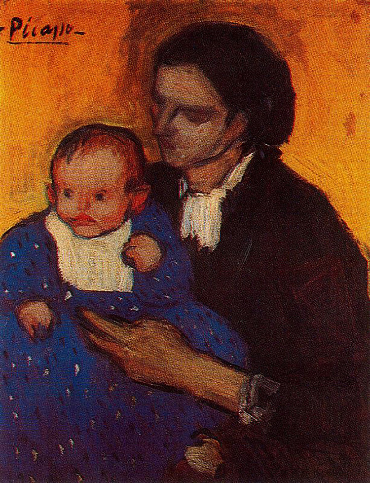 带孩子的妇女 Woman with child (1961 - 1962),巴勃罗·毕加索