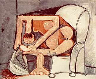 《妇女toilette Women’s toilette (1961)，巴勃罗·毕加索