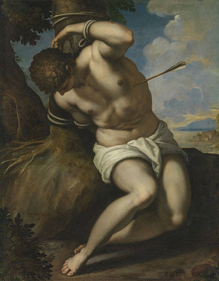 圣塞巴斯蒂安 Saint Sebastian，Palma il Giovane