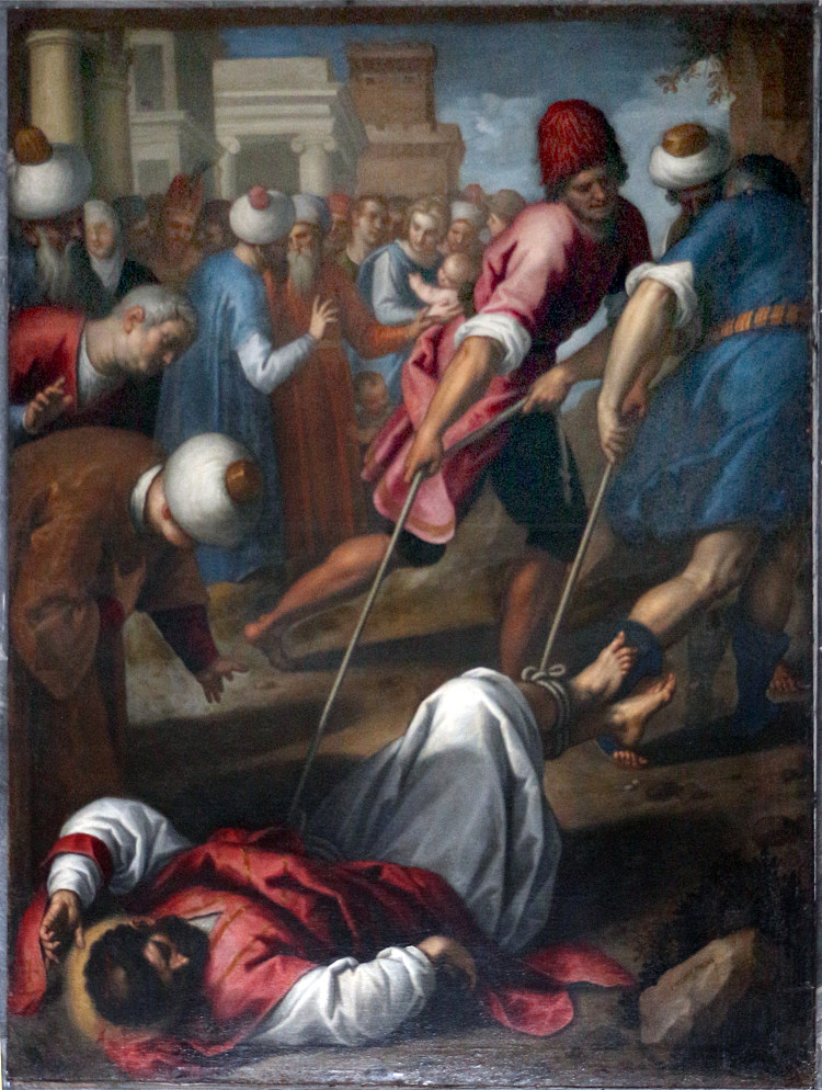 圣马可殉难 Martirio di San Marco (c.1610)，Palma il Giovane