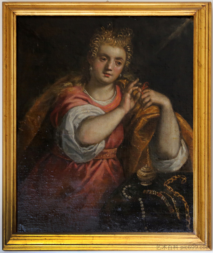 圣玛丽亚马达莱纳 Santa Maria Maddalena (c.1628)，Palma il Giovane