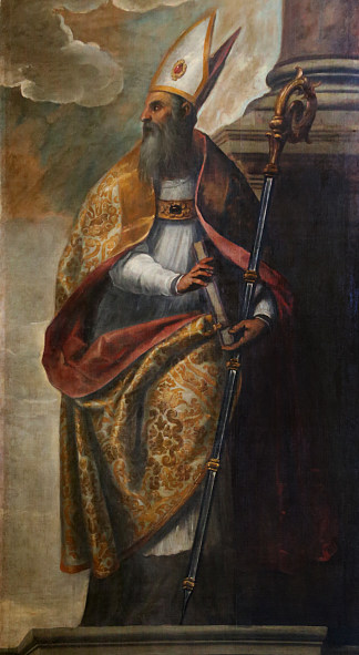 圣阿戈斯蒂诺 San Agostino (c.1628)，Palma il Giovane